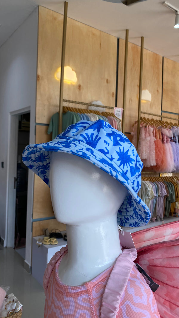 Swim bucket hat for kids